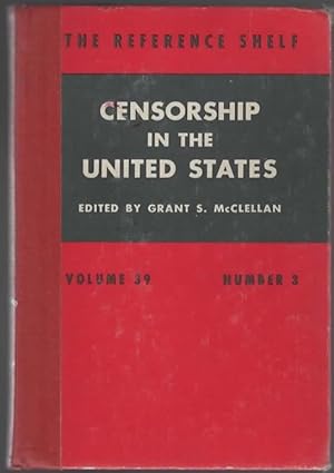 Seller image for CENSORSHIP IN THE UNITED STATES: VOLUME 39, NUMBER 3 for sale by The Reading Well Bookstore