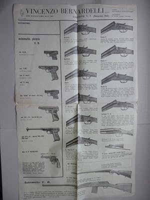 Arms Manufacturer since 1865. "Sample sheet" (Prospekt über automatische Pistolen, Flinten u. Spo...