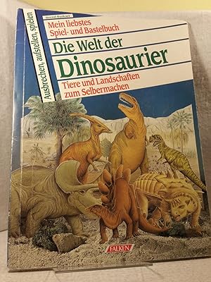 Die Welt der Dinosaurier - Tiere und Landschaften zum Selbermachen, Bastelbögen nicht vollständig...