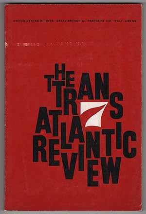 Image du vendeur pour The Transatlantic Review 7 (Fall 1961) mis en vente par Philip Smith, Bookseller