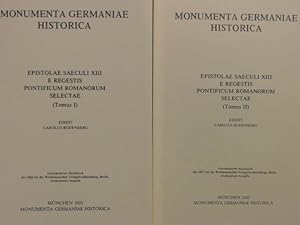 Monumenta Germaniae historica. Epistolae saeculi XIII e regestis pontificum romanorum selectae. T...