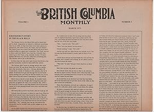 Seller image for The British Columbia Monthly, Volume 1, Number 5 (BC Monthly, March 1973) for sale by Philip Smith, Bookseller