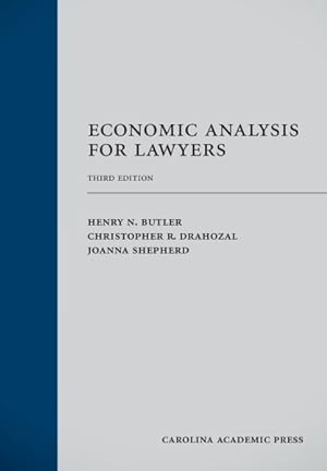 Seller image for Economic Analysis for Lawyers for sale by GreatBookPricesUK