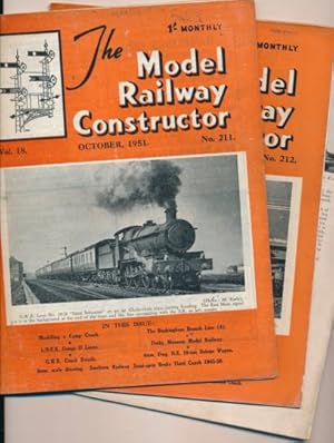 Image du vendeur pour The Model Model Railway Constructor. Volume 18. October - December 1951 mis en vente par Barter Books Ltd