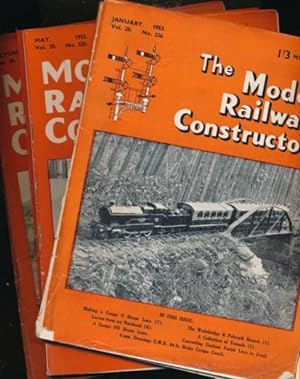 Image du vendeur pour The Model Model Railway Constructor. Volume 19. 10 issues - 1953 mis en vente par Barter Books Ltd