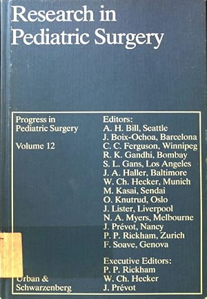 Immagine del venditore per Research in pediatric surgery. Progress in pediatric surgery ; Vol. 12; venduto da books4less (Versandantiquariat Petra Gros GmbH & Co. KG)