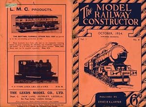 Image du vendeur pour The Model Railway Constructor. Volume 1 No 8. October 1934 mis en vente par Barter Books Ltd