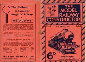 Image du vendeur pour The Model Railway Constructor. Volume 2 No 9. November 1935 mis en vente par Barter Books Ltd