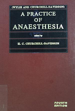 Seller image for Practice of Anaesthesia. for sale by books4less (Versandantiquariat Petra Gros GmbH & Co. KG)