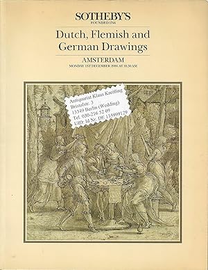 Dutch, Flemish and German Drawings