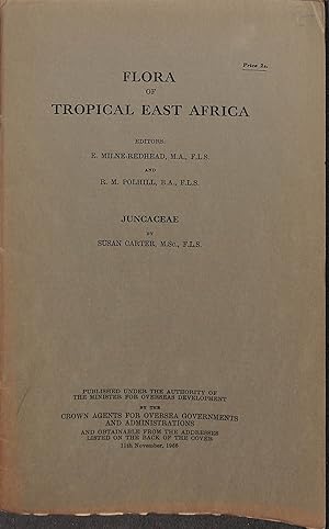 Bild des Verkufers fr Juncaceae (Flora of Tropical East Africa) zum Verkauf von WeBuyBooks
