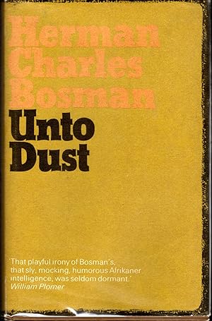 Immagine del venditore per Unto Dust venduto da Dorley House Books, Inc.