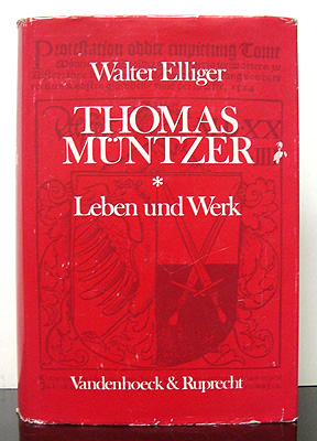 Bild des Verkufers fr Thomas Mntzer. Leben und Werk. zum Verkauf von Rotes Antiquariat