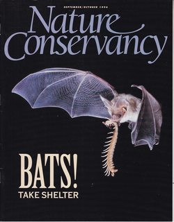 Nature Conservancy Magazine Vol 46 No 3 September/October 1996: Bats Take Shelter