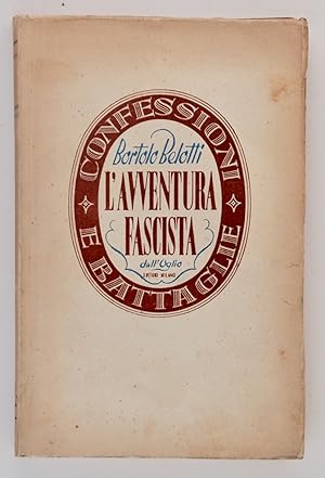 Seller image for L'avventura fascista for sale by FABRISLIBRIS