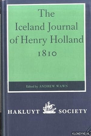 Bild des Verkufers fr The Iceland Journal of Henry Holland, 1810 zum Verkauf von Klondyke