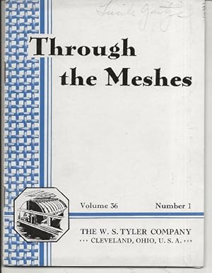 Imagen del vendedor de through the Meshes: Volume 36, No. 1 a la venta por Alan Newby