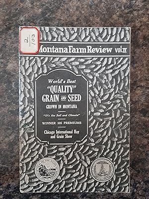 Image du vendeur pour Montana Farm Review Volume IV mis en vente par Darby Jones