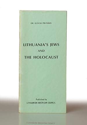 Seller image for LITHUANIA'S JEWS AND THE HOLOCAUST for sale by This Old Book, Inc