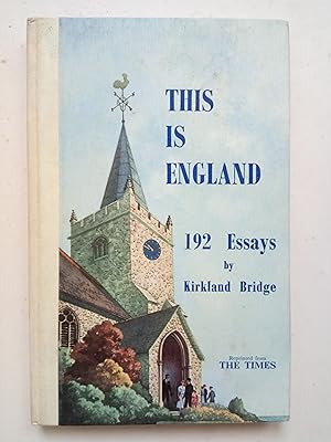 Bild des Verkufers fr This is England - 192 Essays Reprinted from the Times 1952-1960 (Signed) zum Verkauf von best books