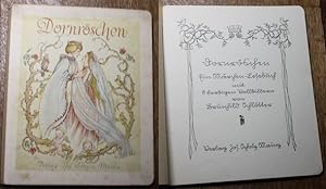 Dornröschen. Ein Märchen-Bilderbuch mit 8 farbigen Vollbildern von Brünhild Schlötter.