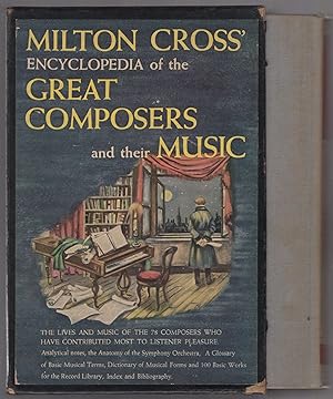 Bild des Verkufers fr Milton Cross' Encyclopedia of the Great Composers and Their Music zum Verkauf von Between the Covers-Rare Books, Inc. ABAA