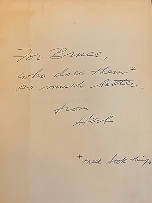 The Herblock Book [Inscribed Association Copy - Bruce Catton]