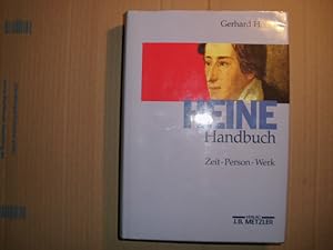 HEINE -- Handbuch / Zeit - Person - Werk (Beilage /Prospekt: Heine Jahr 1997 - Verlag - J.B. METZ...