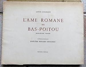 Seller image for L'Ame Romane Du Bas-Poitou : Deux-Svres, Vende for sale by la petite boutique de bea