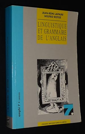 Seller image for Linguistique et grammaire de l'anglais for sale by Abraxas-libris