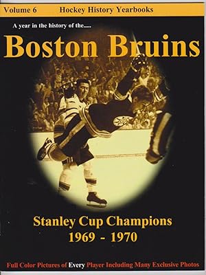 Hockey History Yearbook Boston Bruins Stanley Cup CHampions 1969-1970