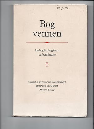 Seller image for Bog Vennen. Aarbog for Bogkunst og boghistorie. for sale by VJ Books