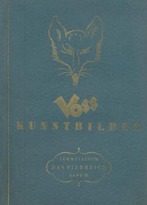 SAMMELABUM: DAS TIERREICH. Band I, II & III. Herausgeber: Hamburger Margarine-Werke von Heinrich ...