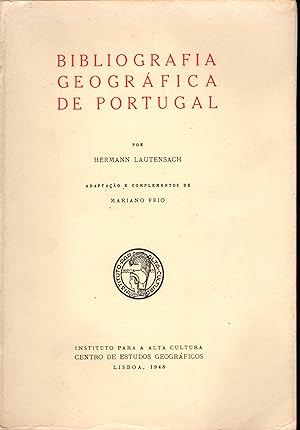 BIBLIOGRAFIA GEOGRÁFICA DE PORTUGAL