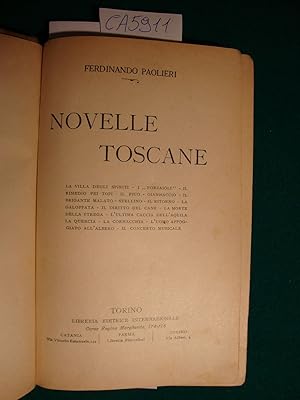 Novelle toscane (La villa degli spiriti - I forzaioli - Il rimedio dei topi - Il fico - Giannacci...