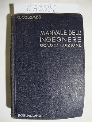 Manuale dell'ingegnere civile e industriale