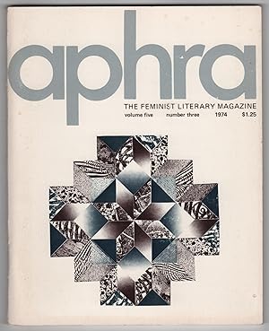 Bild des Verkufers fr APHRA : The Feminist Literary Magazine, Volume 5, Number 4 (Five, Four; Fall 1974) zum Verkauf von Philip Smith, Bookseller