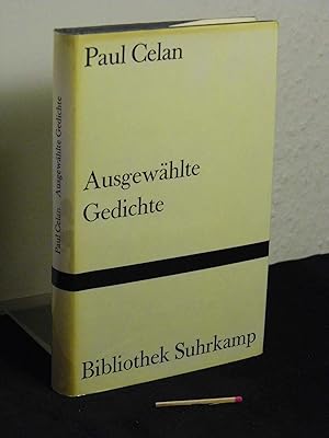 Bild des Verkufers fr Ausgewhlte Gedichte - aus der Reihe: BS Bibliothek Suhrkamp - Band: 264 zum Verkauf von Erlbachbuch Antiquariat