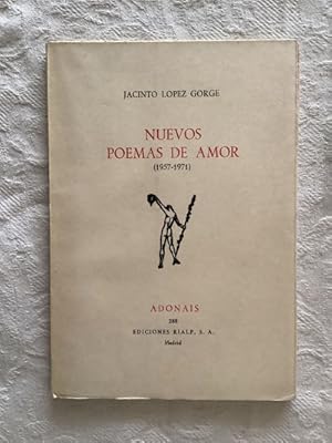 Imagen del vendedor de Nuevos poemas de amor a la venta por Libros Ambig