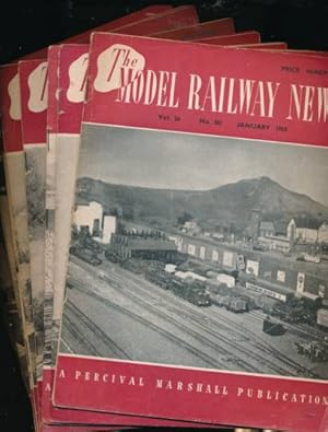 Seller image for The Model Railway News. Volume 26. 10 issues - January - Octobber 1950 for sale by Barter Books Ltd