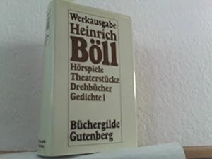 Bild des Verkäufers für Hörspiele, Theaterstücke, Drehbücher, Gedichte 1. 1952 - 1978 zum Verkauf von Antiquariat Jochen Mohr -Books and Mohr-