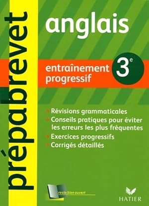 Image du vendeur pour Anglais 3e entra?nement progressif - Claude Vollaire mis en vente par Book Hmisphres