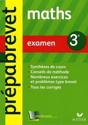 Math?matiques 3e examen - Michel Goutodier