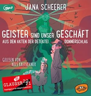 Seller image for Geister sind unser Geschäft, 1 Audio-CD, MP3, 1 Audio-CD : Lesung for sale by AHA-BUCH GmbH