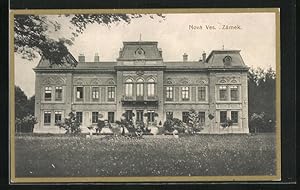 Ansichtskarte Nova Ves., Zámek, Schloss