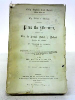 Imagen del vendedor de The Vision of William concerning Piers the Plowman a la venta por World of Rare Books