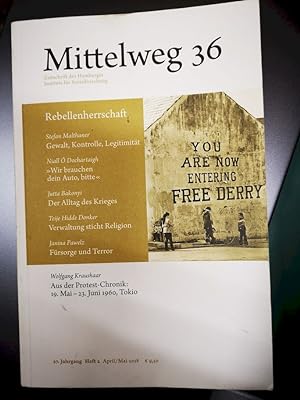 Imagen del vendedor de Rebellenherrschaft. Mittelweg 36 ; 27. Jahrgang, Heft 2 (April/Mai 2018) a la venta por Antiquariat-Fischer - Preise inkl. MWST