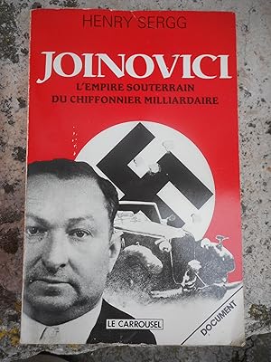 Bild des Verkufers fr Joinovici - L'empire souterrain du chiffonier milliardaire zum Verkauf von Frederic Delbos