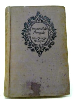 Imagen del vendedor de Impossible People a la venta por World of Rare Books