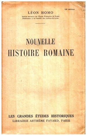 Nouvelle histoire romaine